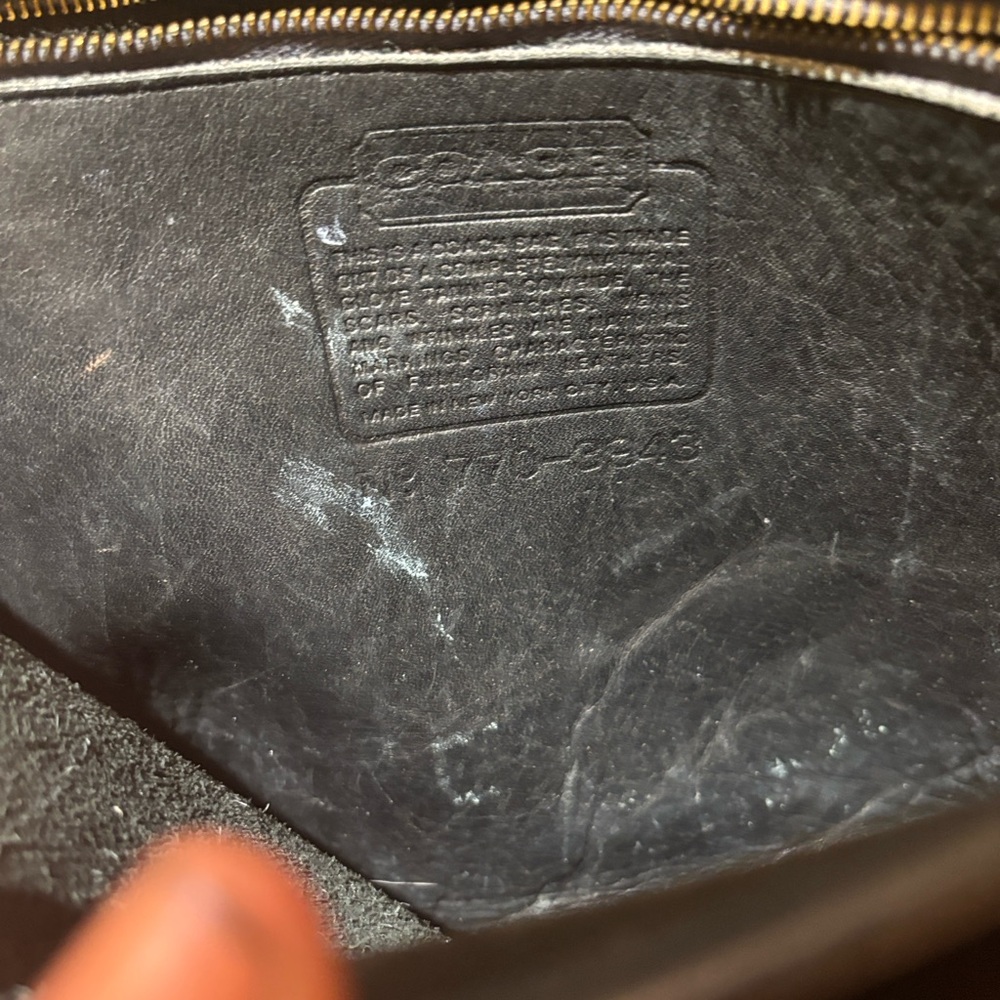 vintage 1980s Stewardess coach bag - Picture 2 of 6